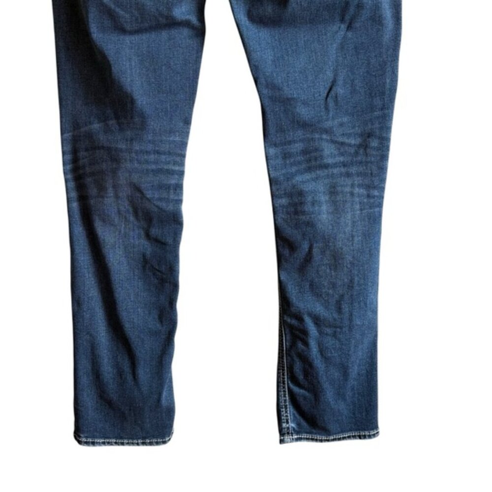Silver Jeans Elyse Straight Leg 31 x 30 Stretch Mid Rise Curvy Fit - Picture 10 of 15